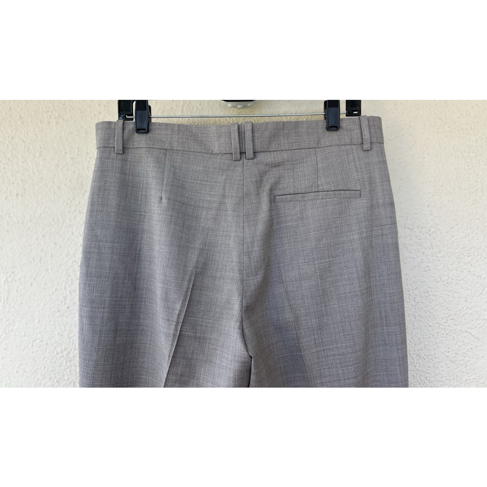 NWT THE ROW Diane Virgin Wool Straight Leg Pants 6 Quiet Luxury Capsule Career - Picture 9 of 11